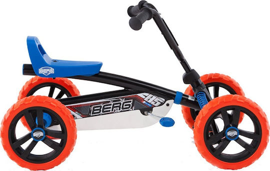 Buzzy Nitro Go Kart Cu Un Loc Cu Pedală Inspirat Negru
