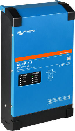Victron Energy MultiPlus II 48/3000/35-32 Pure Sine Wave Inverter Power with Nominal Input Voltage 48V Single Phase PMP482305010
