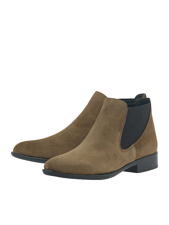 Alpe Suede Women's Chelsea Boots Tabac Brown