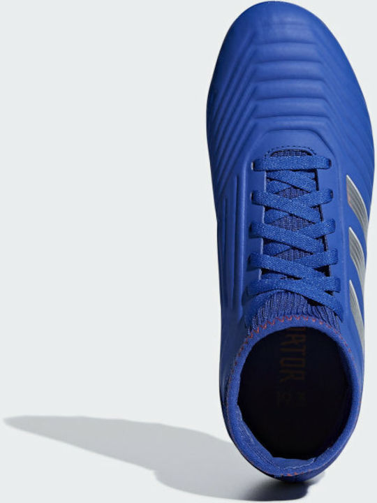 Adidas Παιδικά Ποδοσφαιρικά Παπούτσια Predator 19.3 Artificial Grass Boots Blau