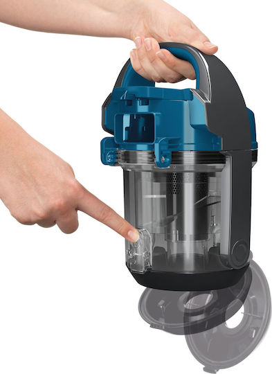 Bosch BGS05A220 Ηλεκτρική Σκούπα 700W με Κάδο 1.5lt Μπλε