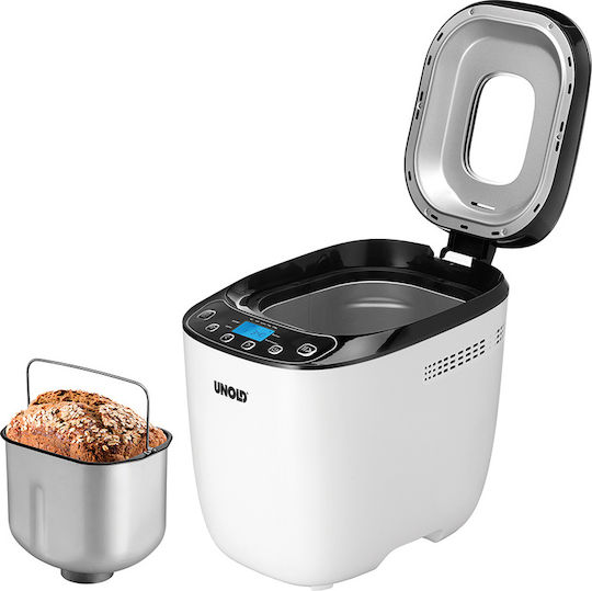 Unold Bread Maker 550W with Container Capacity 1200gr and 12 Baking Programs