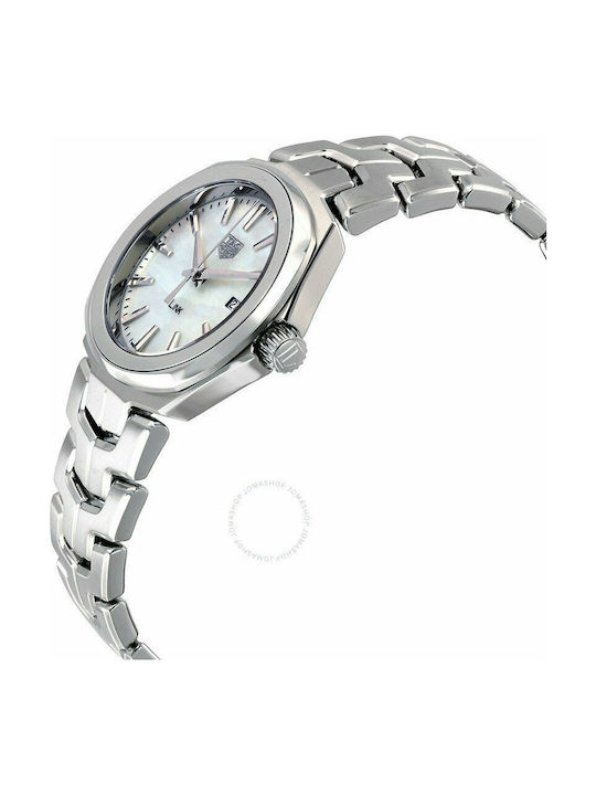 TAG Heuer LINK Uhr mit Silber Metallarmband