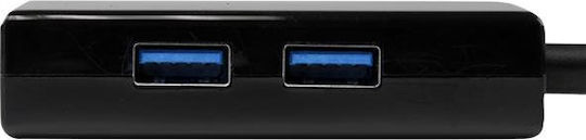 StarTech USB-Hub 2 Anschlüsse USB 3.0 mit USB-A Anschluss / Ethernet
