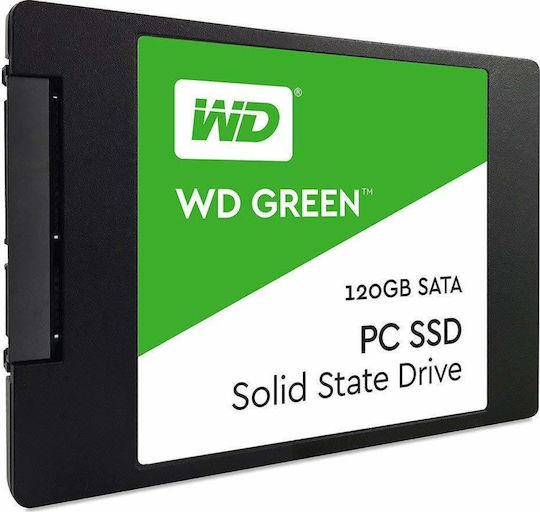 Western Digital Green SSD 120GB τύπου 2.5'' με σύνδεση SATA III WDS120G1G0A