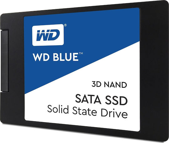 Western Digital Blue 3D SSD 500GB τύπου 2.5'' με σύνδεση SATA III WDS500G2B0A Bulk
