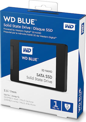Western Digital Blue 3D SSD 1TB 2.5'' SATA III WDS100T2B0A