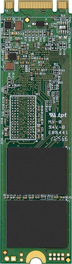 Transcend MTS800S SSD 64GB τύπου M.2 με σύνδεση SATA III TS64GMTS800S