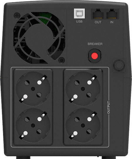 Powerwalker Basic VI 2200 STL UPS Line-Interactive 2200VA 1320W cu 4 Schuko Prize