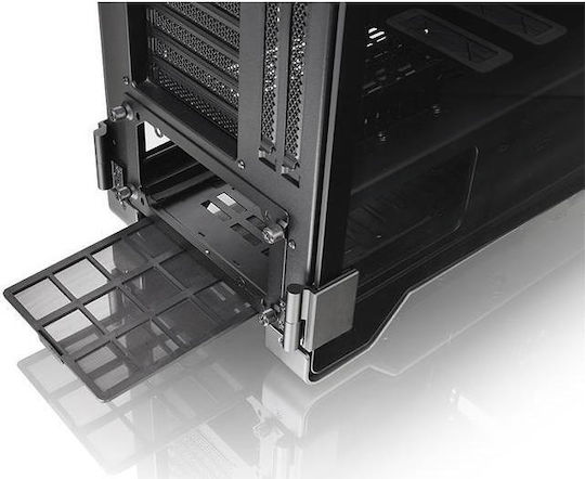 Thermaltake A500 Aluminum Tempered Glass Edition Gaming Midi Tower Κουτί Υπολογιστή με Πλαϊνό Παράθυρο Μαύρο