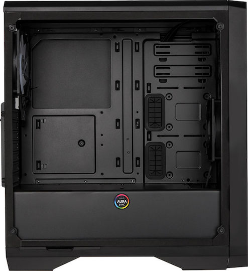 BitFenix Enso Mesh RGB Gaming Midi Tower Κουτί Υπολογιστή με Πλαϊνό Παράθυρο Μαύρο