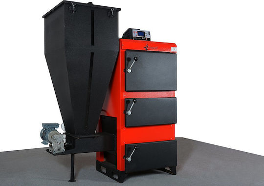 Werstahl Hercules HS50 Λέβητας Pellet / Ξύλου / Βιομάζας με Καυστήρα 50000kcal/h