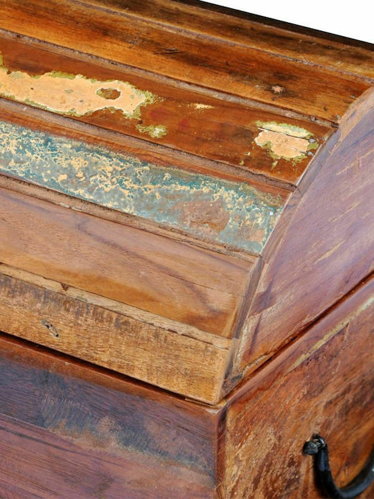 vidaXL Διακοσμητικό Μπαούλο Ξύλινο Καφέ 60x30x45εκ.