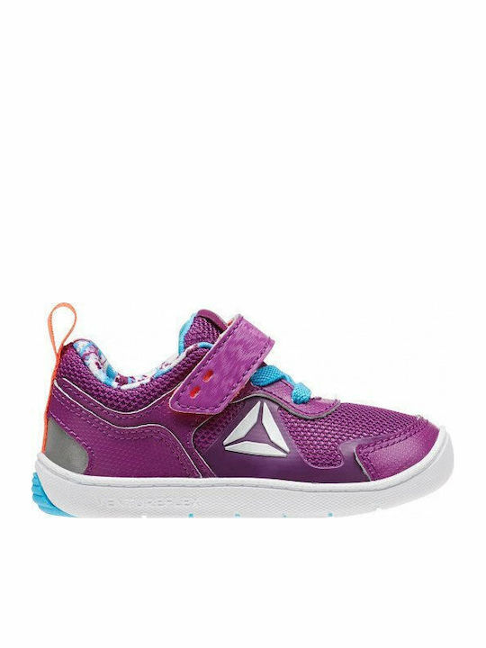 Ventureflex Stride 5.0 Αθλητικά Παιδικά Παπούτσια Running με Σκρατς Μωβ