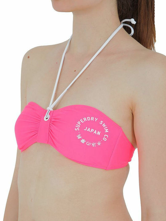 Superdry Strapless Bikini Super Pop Fuchsia G30KY014-MMF