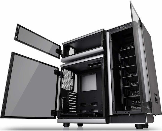 Thermaltake Level 20 TG Gaming Full Tower Computer Case with Side Window and RGB Lighting Black