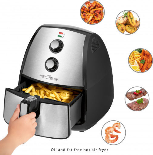 Profi Cook Friteuză cu aer 3.5lt Argintiu PC-FR 1115 H