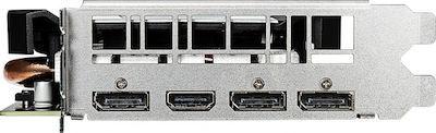 MSI GeForce RTX 2060 6GB GDDR6 Ventus XS OC Κάρτα Γραφικών PCI-E x16 3.0 με HDMI και 3 DisplayPort