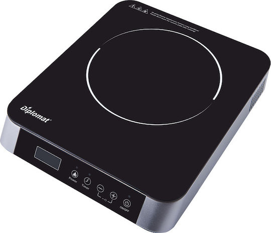 Diplomat DGC A1811 Countertop Burner Keramik Single Inox