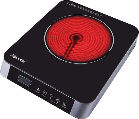 Diplomat DGC A1811 Countertop Burner Keramik Single Inox