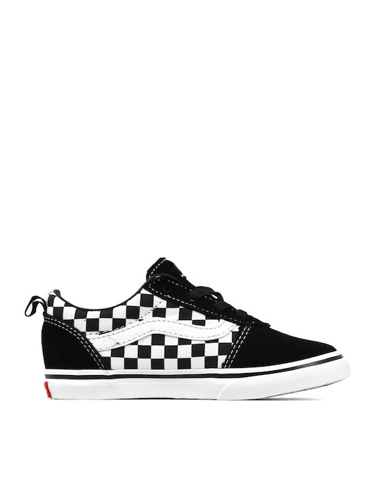 Vans Ward Checkered Kinder Sneakers Schwarz VN0A3QU1PVJ Vans Ward Checkered Kinder Sneakers Schwarz VN0A3QU1PVJ