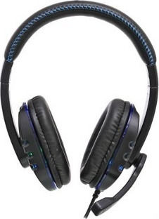 Andowl S-359 Over Ear Gaming Headset με σύνδεση USB Black / Red