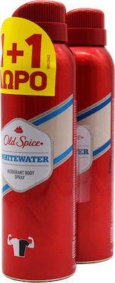 Old Spice Whitewater Αποσμητικό σε Spray 2x150ml