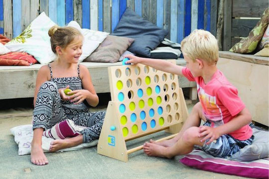 Board Game Four in a Row for 2 Players 6+ Years Old (EN) BS Toys