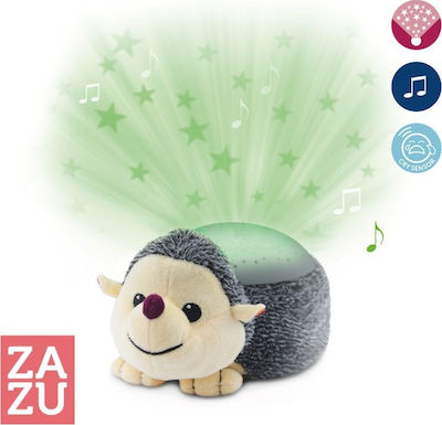 Zazu Kids Sleep Toy Harry Star Projection made of Fabric with White Noise, Music, Light, and Cry Sensor for 0++ Months