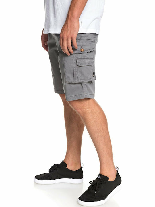 Crucial Battle Men's Shorts Cargo Gray