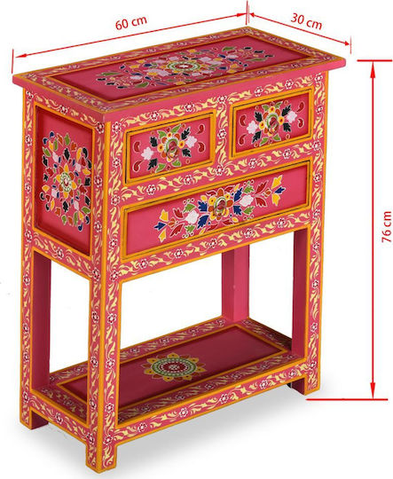 Mobilier de Intrare Pink 60x30x76buc