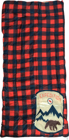 Panda Sleeping Bag Kids 2 Seasons Kid I Red