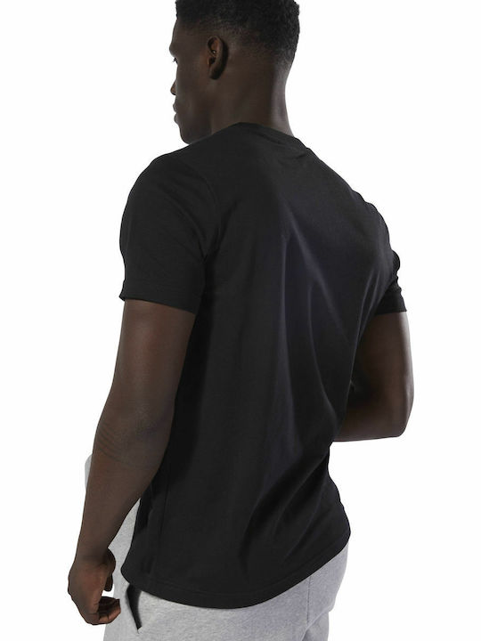 Reebok Classics Men's Athletic T-shirt Short Sleeve Black