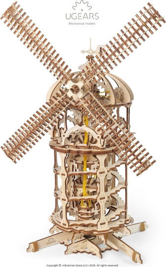 Ugears Παιχνίδι Κατασκευών Ξύλινo Tower Windmill