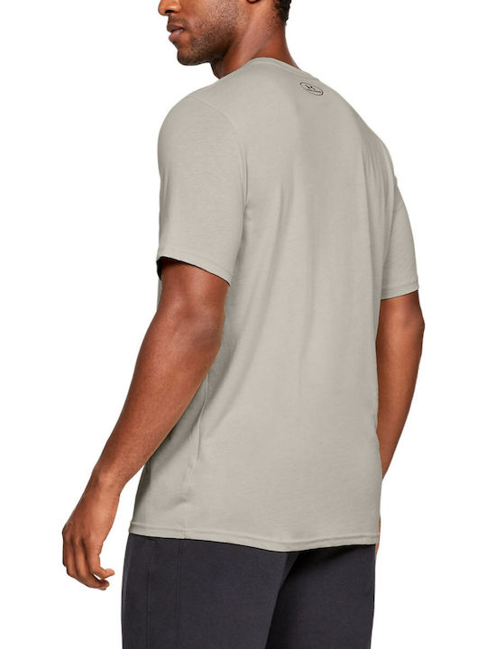 Sportstyle Logo Men's Short Sleeve T-shirt Brown