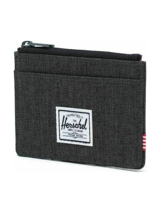 Herschel Supply Co Oscar Ανδρικό Πορτοφόλι Καρτών με RFID Μαύρο