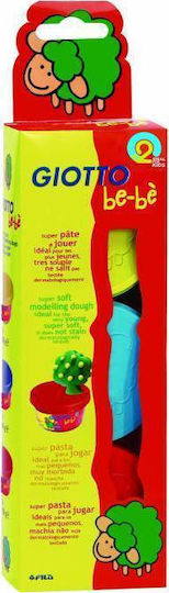 Giotto 3 Giotto Modelling Doughs for 2+ Years Various Colors 3 Can Pack 1 Piece