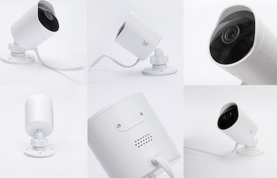 Yi Technology IP Камера за наблюдение Wi-Fi с Двупосочна комуникация YI86003