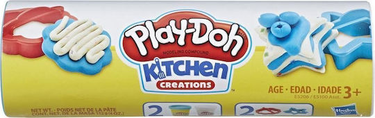 Hasbro Play-Doh Knete - Spiel-Set Compound Cookie Dose Zwei Designs 1 Stück Für Ab 3 Jahren, 2 Stück