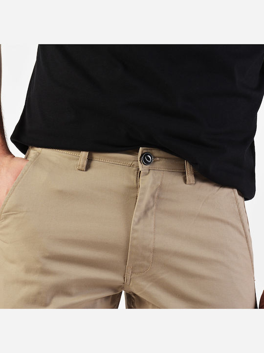 Παντελόνι Chino σε Slim Εφαρμογή Μπεζ