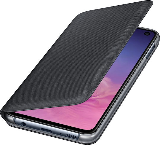 Samsung Led View Cover Book Πλαστικό Μαύρο (Galaxy S10e)