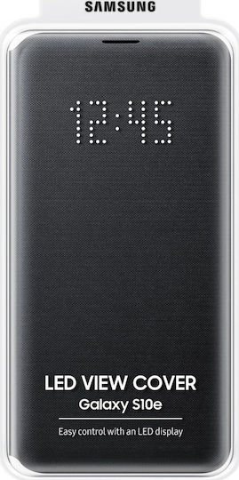 Samsung Led View Cover Book Πλαστικό Μαύρο (Galaxy S10e)
