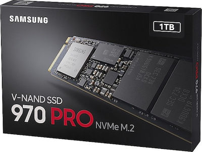 Samsung 970 Pro SSD 1TB τύπου M.2 με σύνδεση PCI Express 3.0 MZ-V7P1T0BW