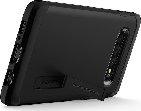 Spigen Tough Armor Umschlag Rückseite Kunststoff 2mm Schwarz (Galaxy S10+)