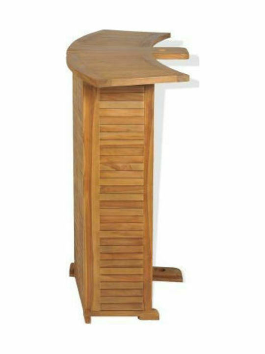 Tisch Bar für Außenbereich Zusammenklappbar 155x53x105cm