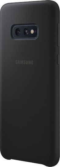 Samsung Back Cover Σιλικόνης Μαύρο (Galaxy S10e)
