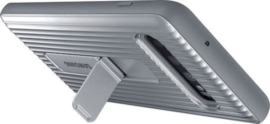 Samsung Back Cover Πλαστικό Ασημί (Galaxy S10)