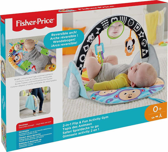 Fisher Price 2 In 1 Flip & Fun Γυμναστήριο Δραστηριοτήτων για 12+ Μηνών