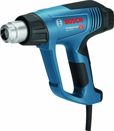 Bosch GHG 20-63 Kit Professional Пистолет за горещ въздух 2000W с регулиране на температурата до 630°C