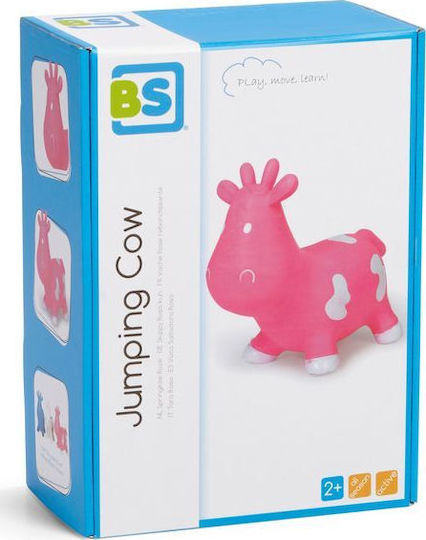 BS Toys Хоп Хоп Крава за 1+ години Години Розов 27см.